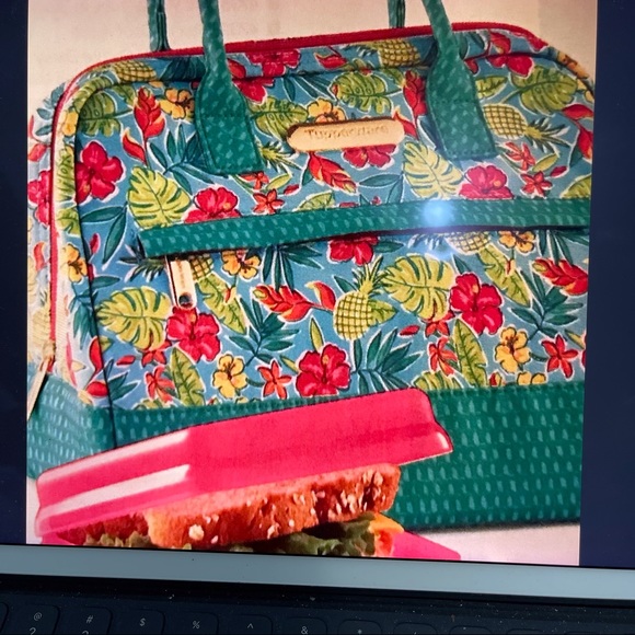 Tupperware Other Tupperware Lunch Bag Tropical Glamour Insulated